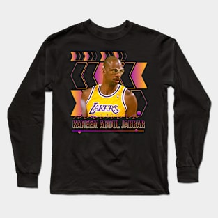 Kareem Abdul Jabbar | Basketball Long Sleeve T-Shirt